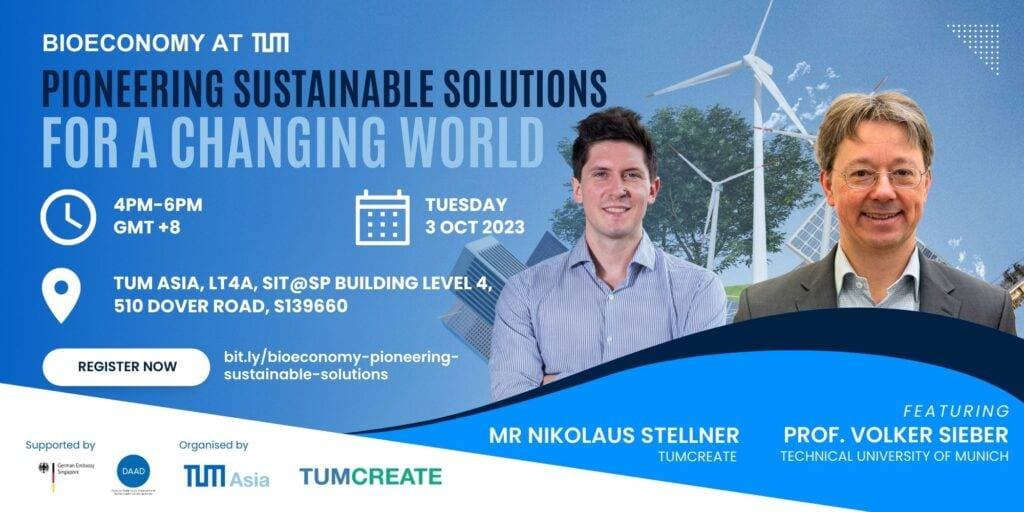 Bioeconomy at TUM- Pioneering Sustainable Solutions-Event
